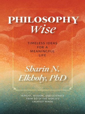 cover image of Philosophy Wise